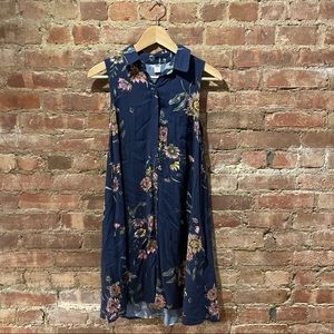 Old Navy button down floral summer dress